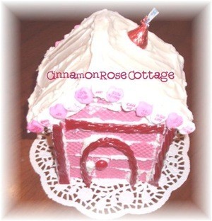 Valentine Cookie House