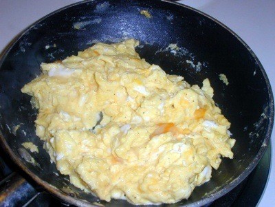 Use Bowl Scraper When Making Scrambled Egg