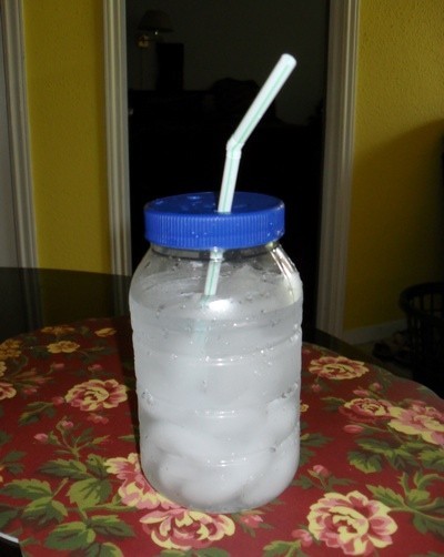 recycled drink container