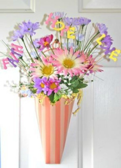 pokes in floral arrangement