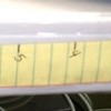 6" paper scale on desk