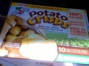 package potato crisps