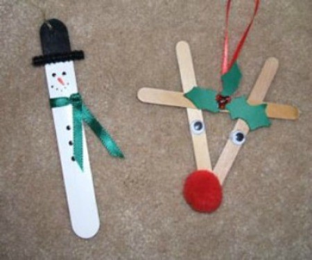 Craft Stick Ornaments