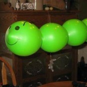 green balloon caterpillar