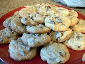 Nestle Toll House Chocolate Chip Cookies on plate