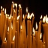 Candles Lit For St. Lucia's Day Festival