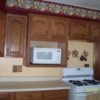 cabinets and countertop view