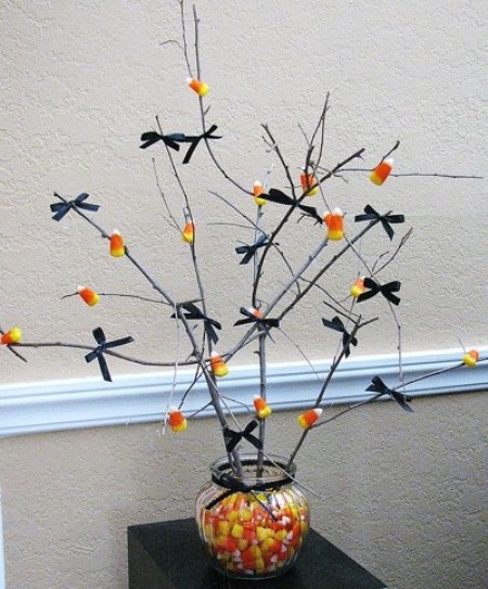 candy corn tree