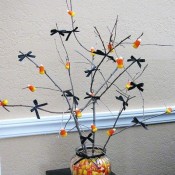 candy corn tree