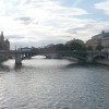 A bridge on the River Seine in Paris.