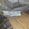 A marking on a wet/dry vacuum.