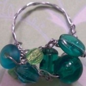 Emerald Baubles Ring