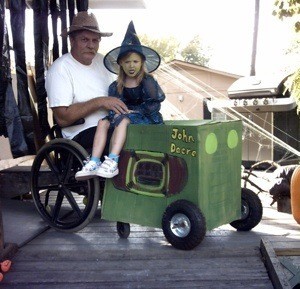 Farmer Halloween Costume (Wheelchair)