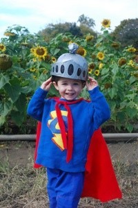 Child in Grover costume