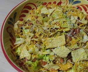 bowl of taco salad