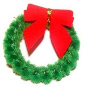 Making Recycled Mini Wreaths