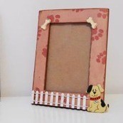 two pet themed photo frames