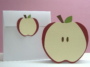Apple card and envelope.