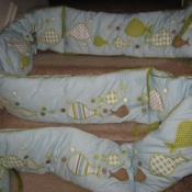 baby crib bumper pad
