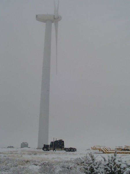 A windmill in Idaho.