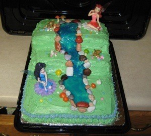 Fairytale decorated Cake