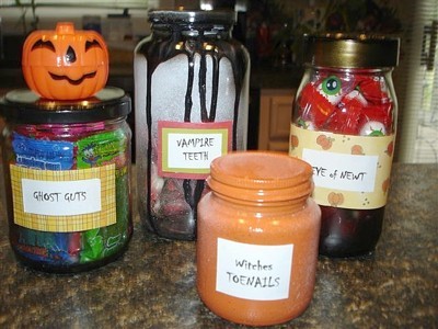 Spooky Candy Storage