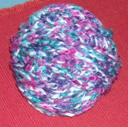 ball of crochet chain
