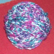 ball of crochet chain