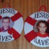 Jesus Saves Picture Frame