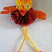 Cute Pompom Chick - finished