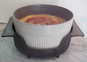 Rice Custard Pudding in cup