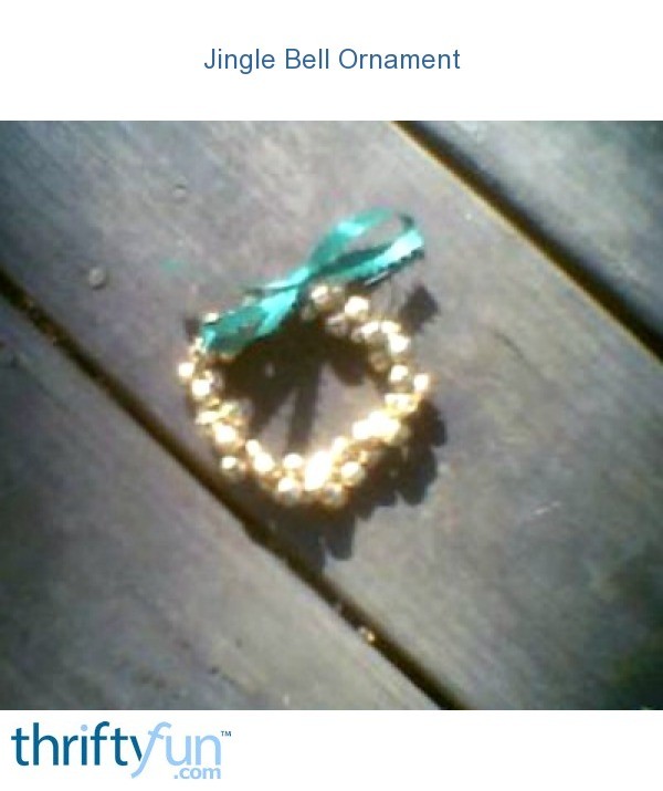 Jingle Bell Ring Ornament ThriftyFun