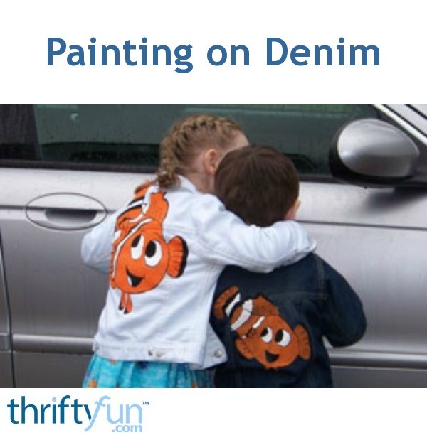 best paint for denim jackets