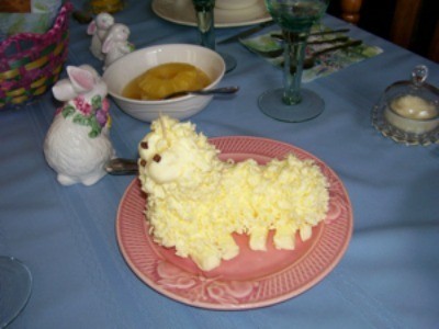 Butter Lamb for Easter