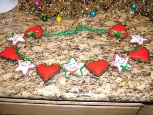 lying on granite countertop