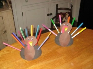 turkeycolor pencil or marker holder