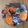 Halloween decorated plate.