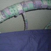 fabric wrapped headboard