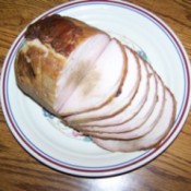 Pork Tenderloin cut on plate