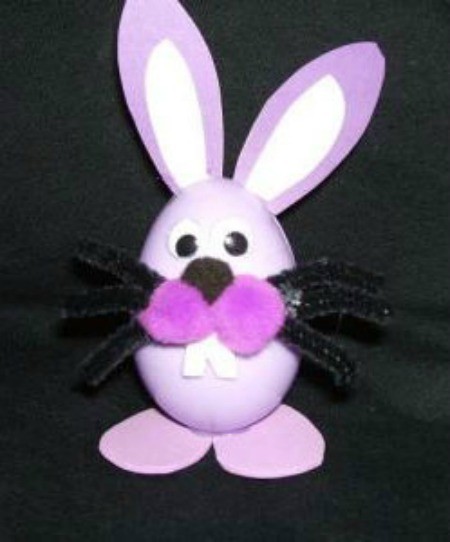 Plastic Egg Bunny