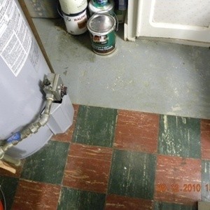 Linoleum flooring glue