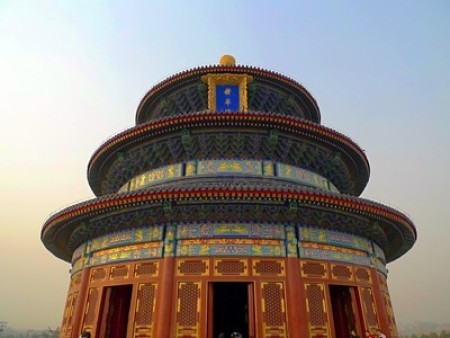 The Temple of Heaven in Beijing, China.