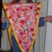 Slice of Pizza Costume