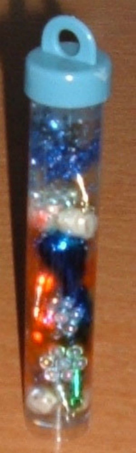 Mini Lava Lamp With Glitter