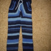 Wool Sweater Pants