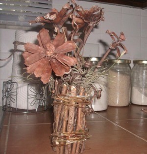 "Flower" Twig Vase