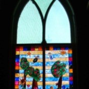Colored "Stained Glass" Window