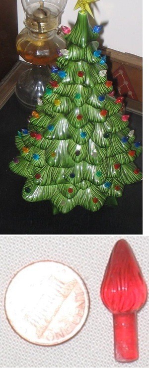 Ceramic Christmas tree.