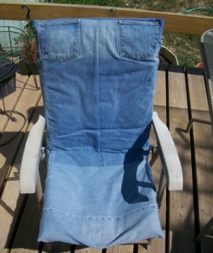 chair covers made from jeans