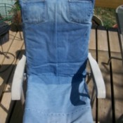 chair covers made from jeans